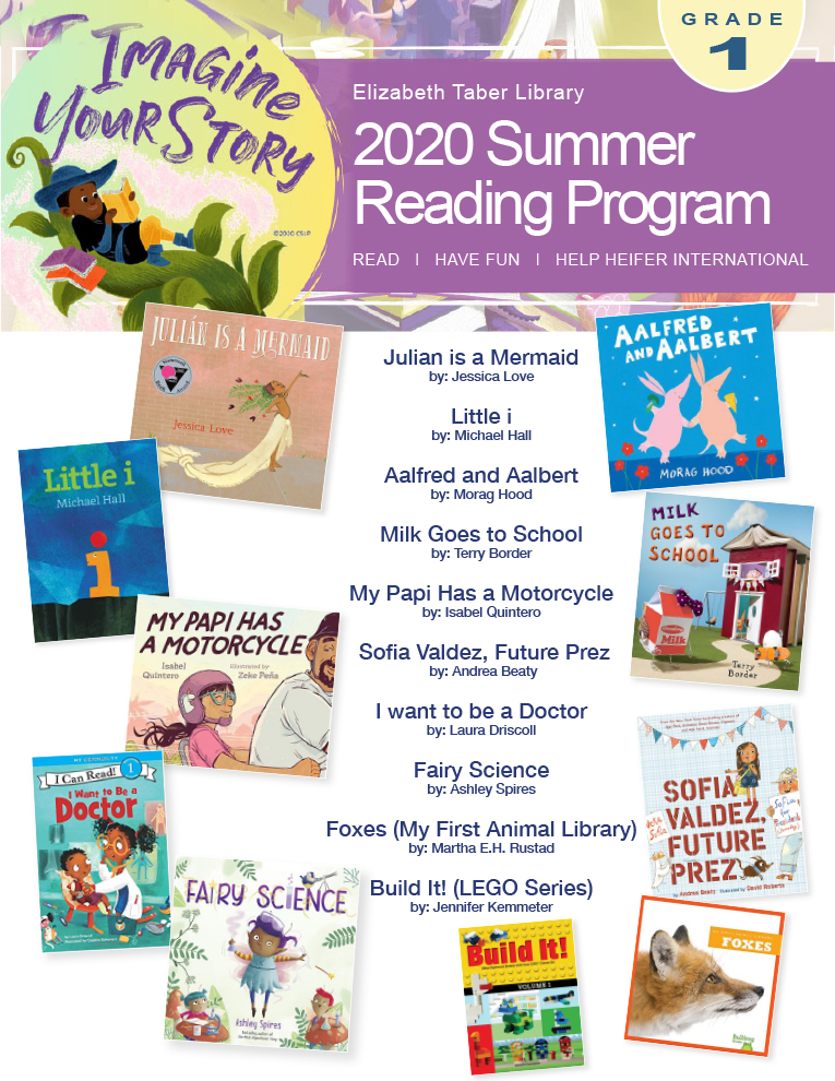 Summer Reading Lists Elizabeth Taber Library