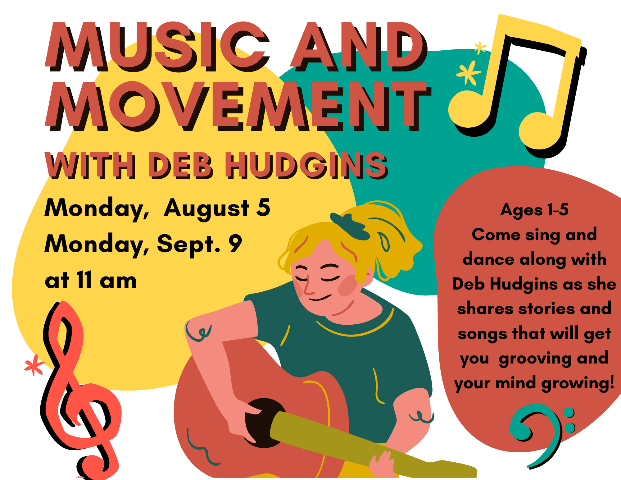 Music & Movement with Deb Hudgins 