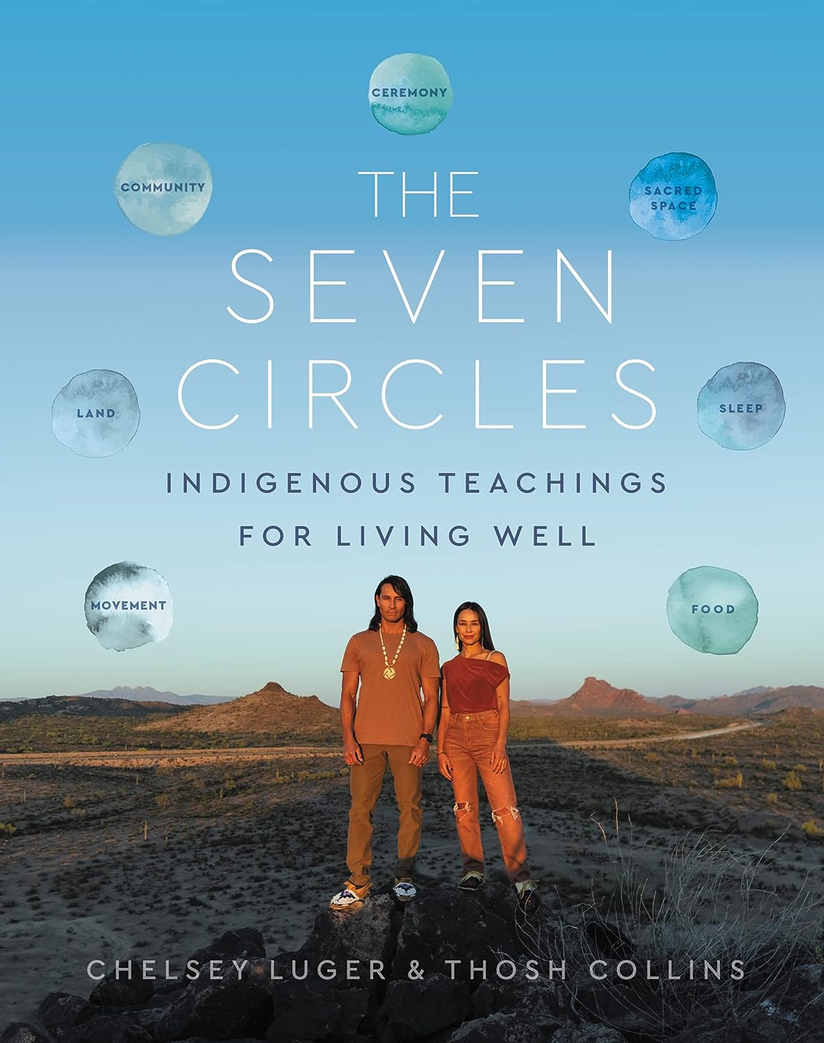 The seven circles : indigenous teachings for living well by Chelsey Luger and Thosh Collins.