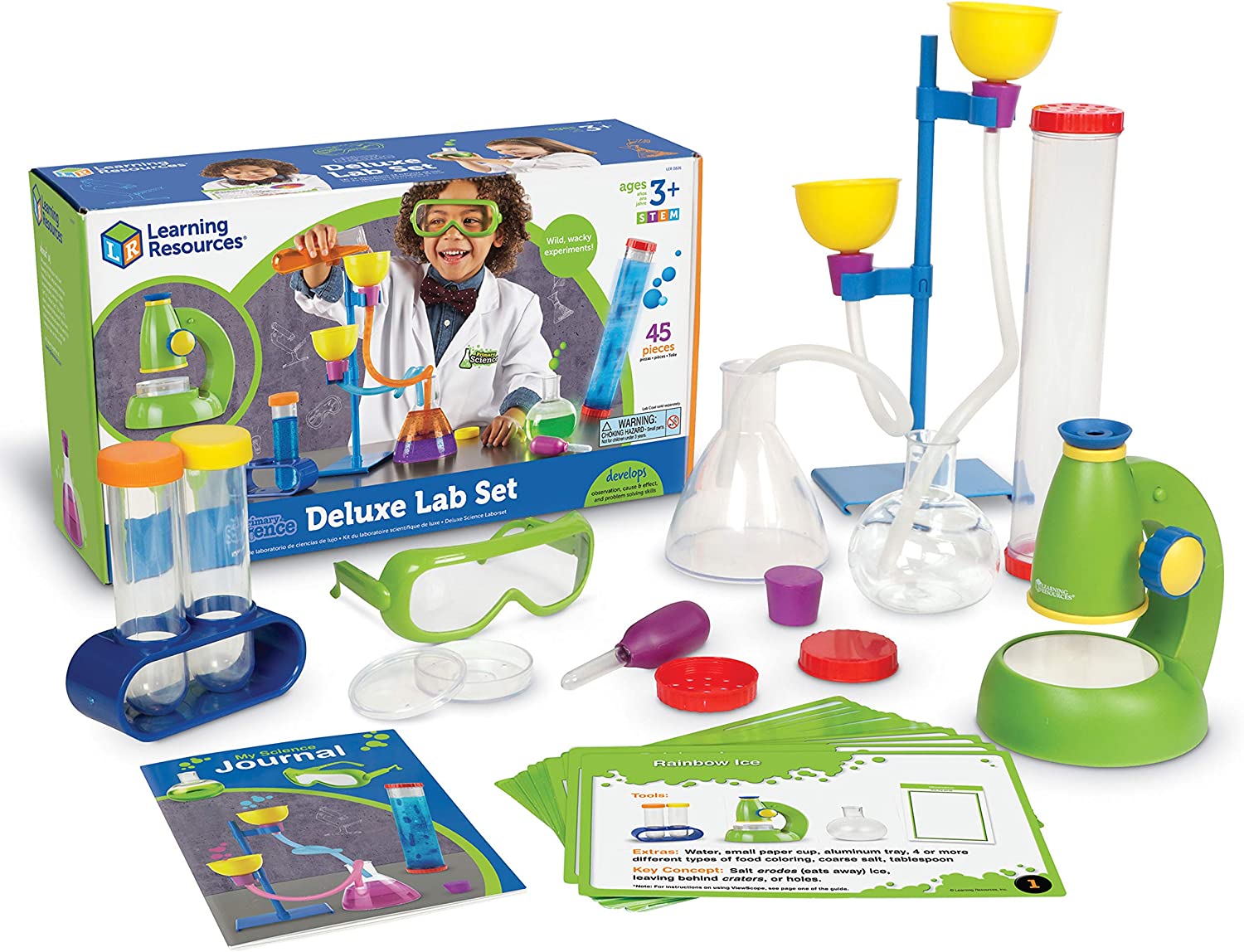 plastic lab set for kids