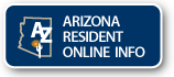 Arizona Resident Online Info. Image includes link to informational page.