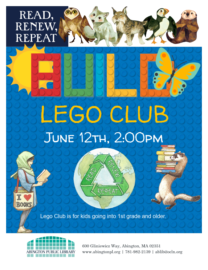 Lego Club June 12th at 2