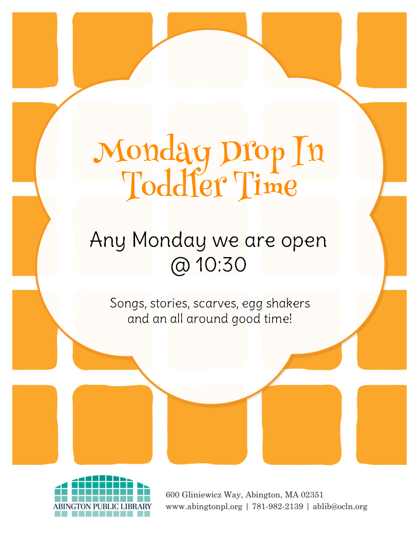 Monday Toddler Times