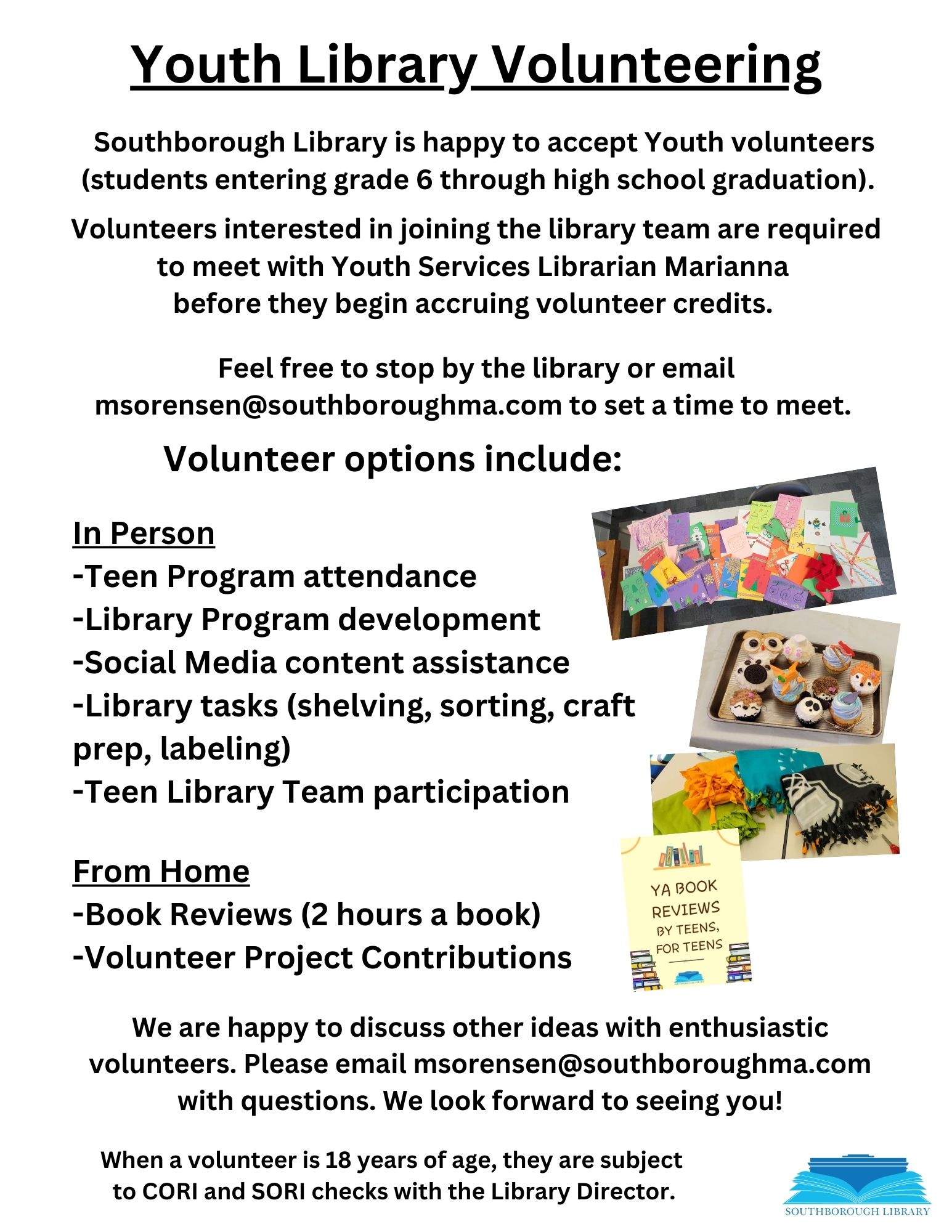 Youth Volunteering Information