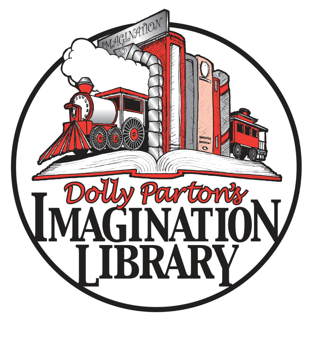 Dolly Parton's Imagination Library logo.