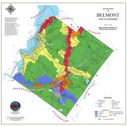 Map of Belmont