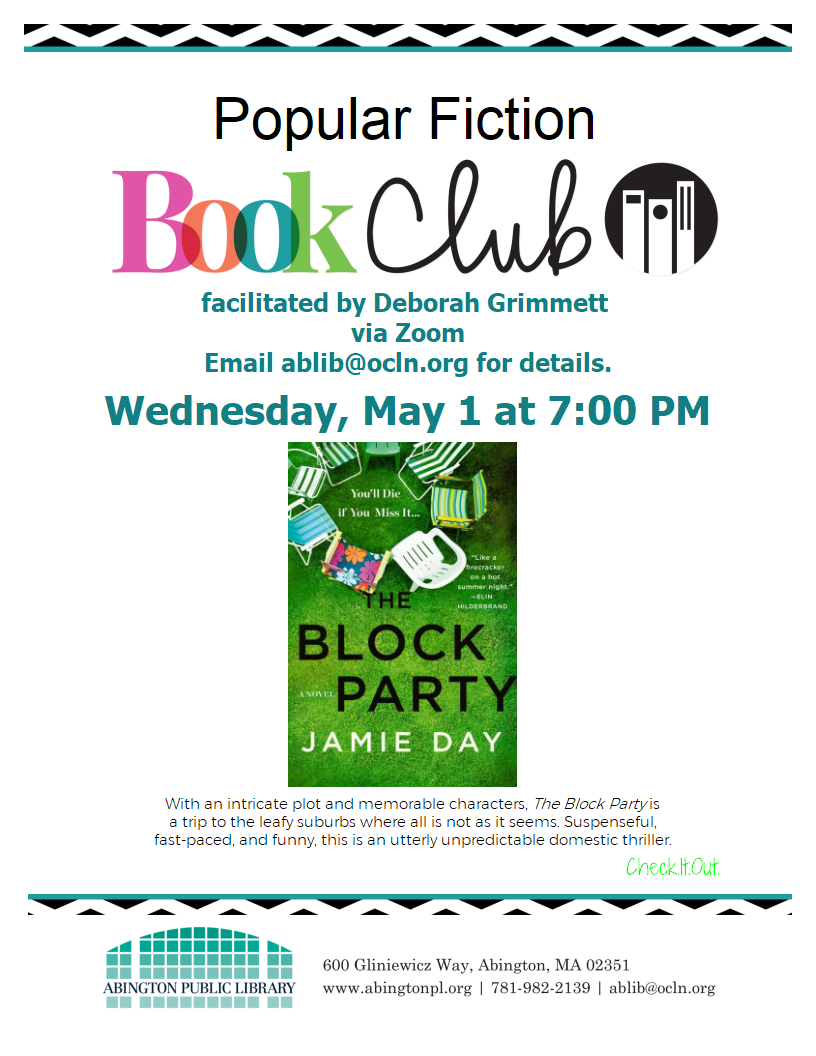popular fiction book club