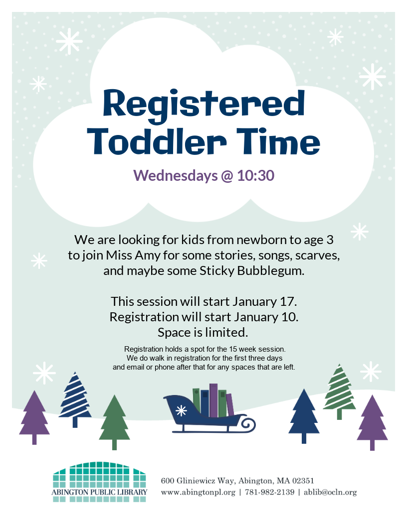registered toddler time
