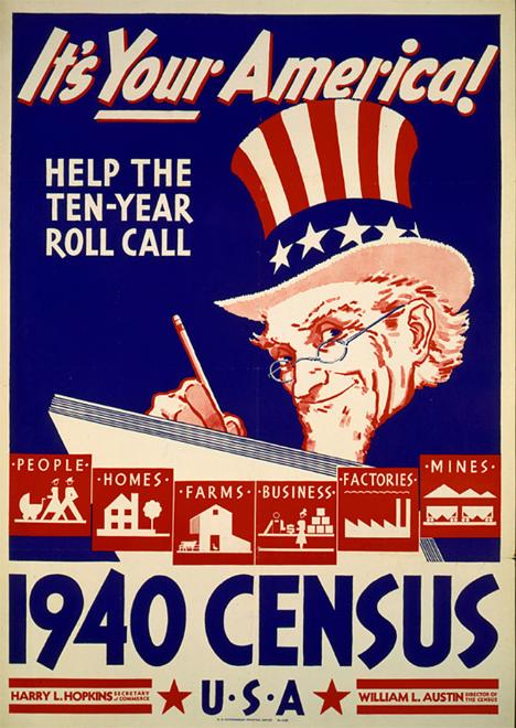 Poster for the Census