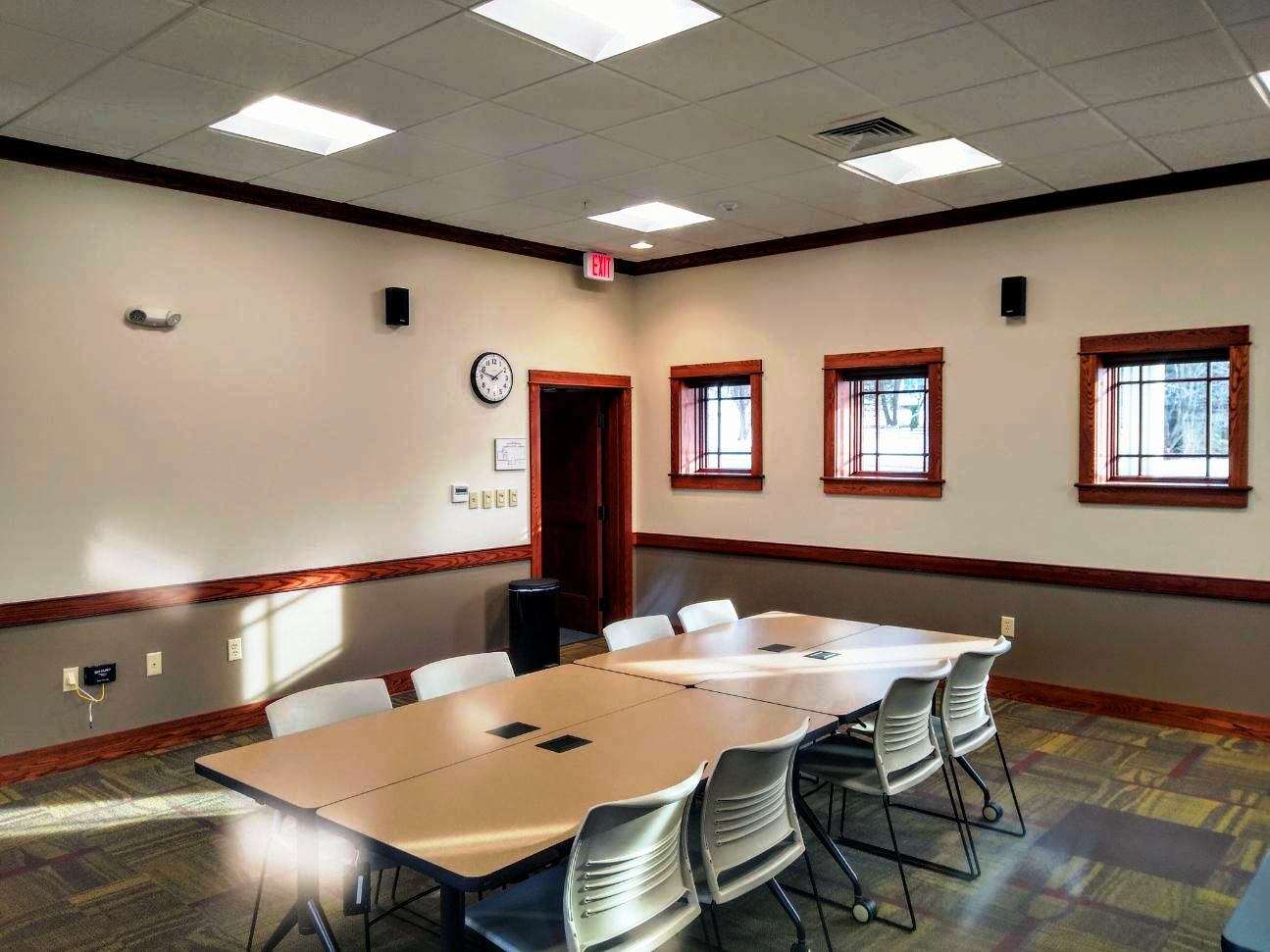 Community Room with tables
