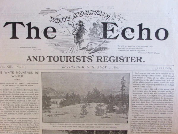 White Mountain Echo logo