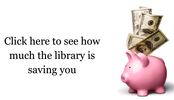 Click for Library savings calculator