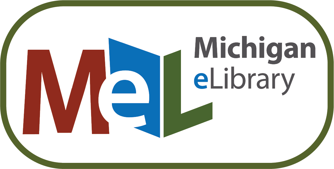 A Link to MEL, the Michigan e library and inter-library loan.