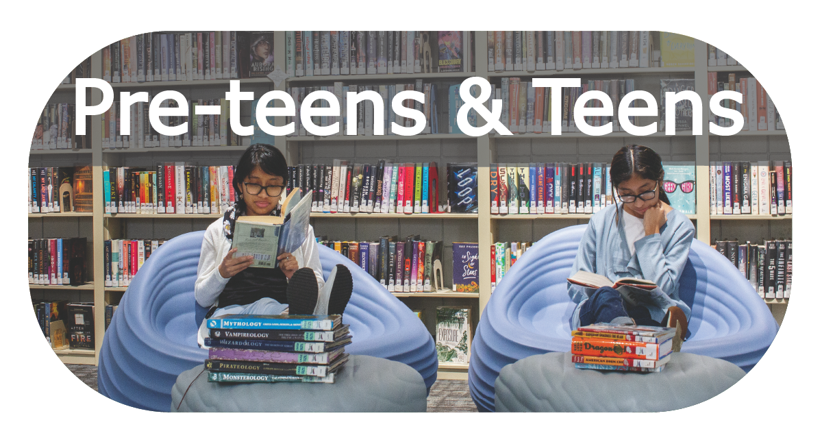 A link to our pre-teen and teen page on our website.