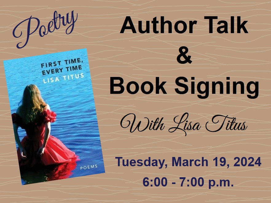 Poetry Author Talk & Book Signing