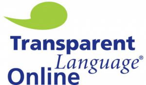 Transparent Language Online Logo with Clickable Link