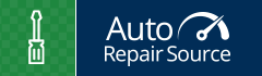 Auto Repair Source Logo with Clickable Link