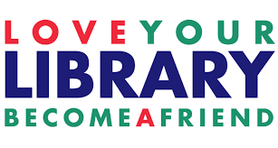 Love your library, become a friend text