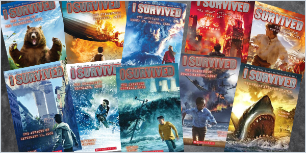 "I survived" book covers