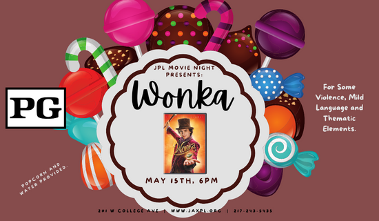 Movie Night: Wonka flyer