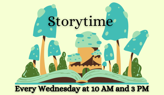 Storytime flyer