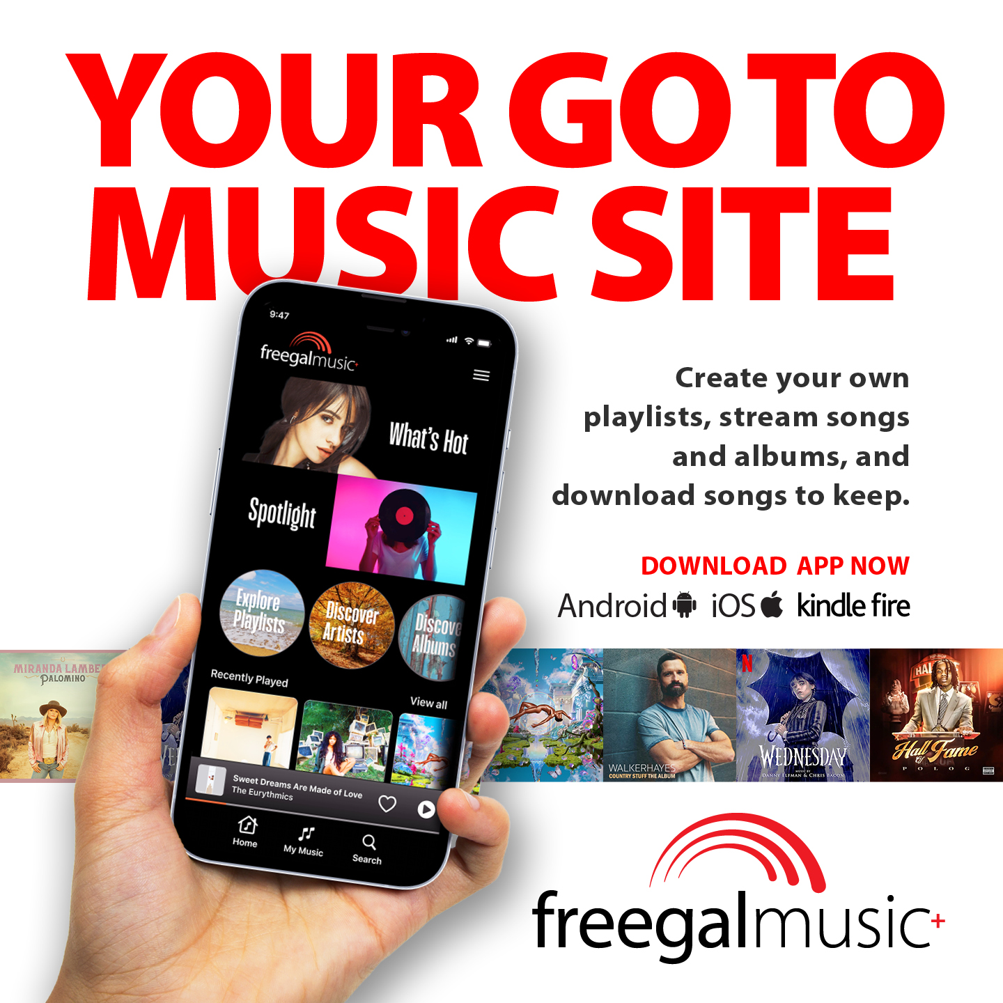 Freegal Music app: your go to music site