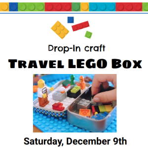 Drop In Craft: Lego Travel Kit