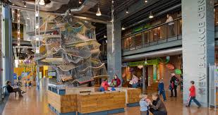 Interior of Boston Children's Museum 