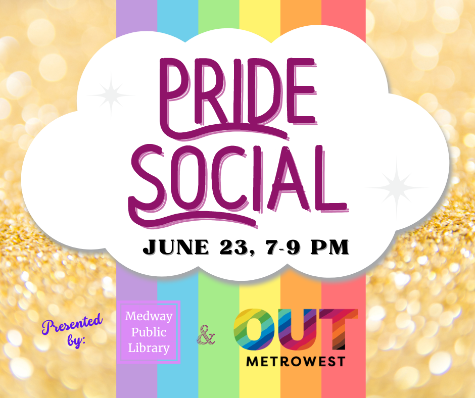 Pride Social June 23 from 7-9 PM