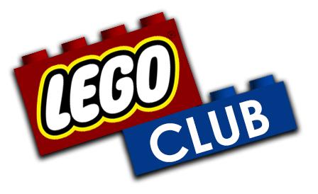 Lego Club spelled out on Lego bricks