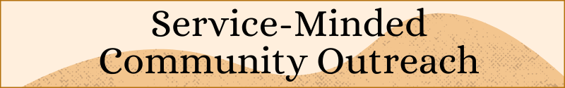 Community Outreach Banner