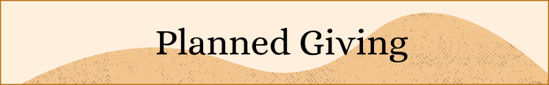 Planned Giving Banner