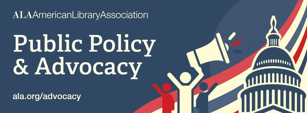 ALA (American Library Association) Public Policy and Advocacy logo
