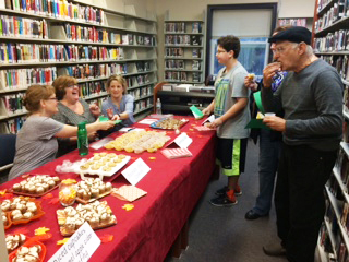 Photo of the Friends of the Barrington Library NH bake sale