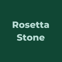 Links to the library subscription of Rosetta Stone.