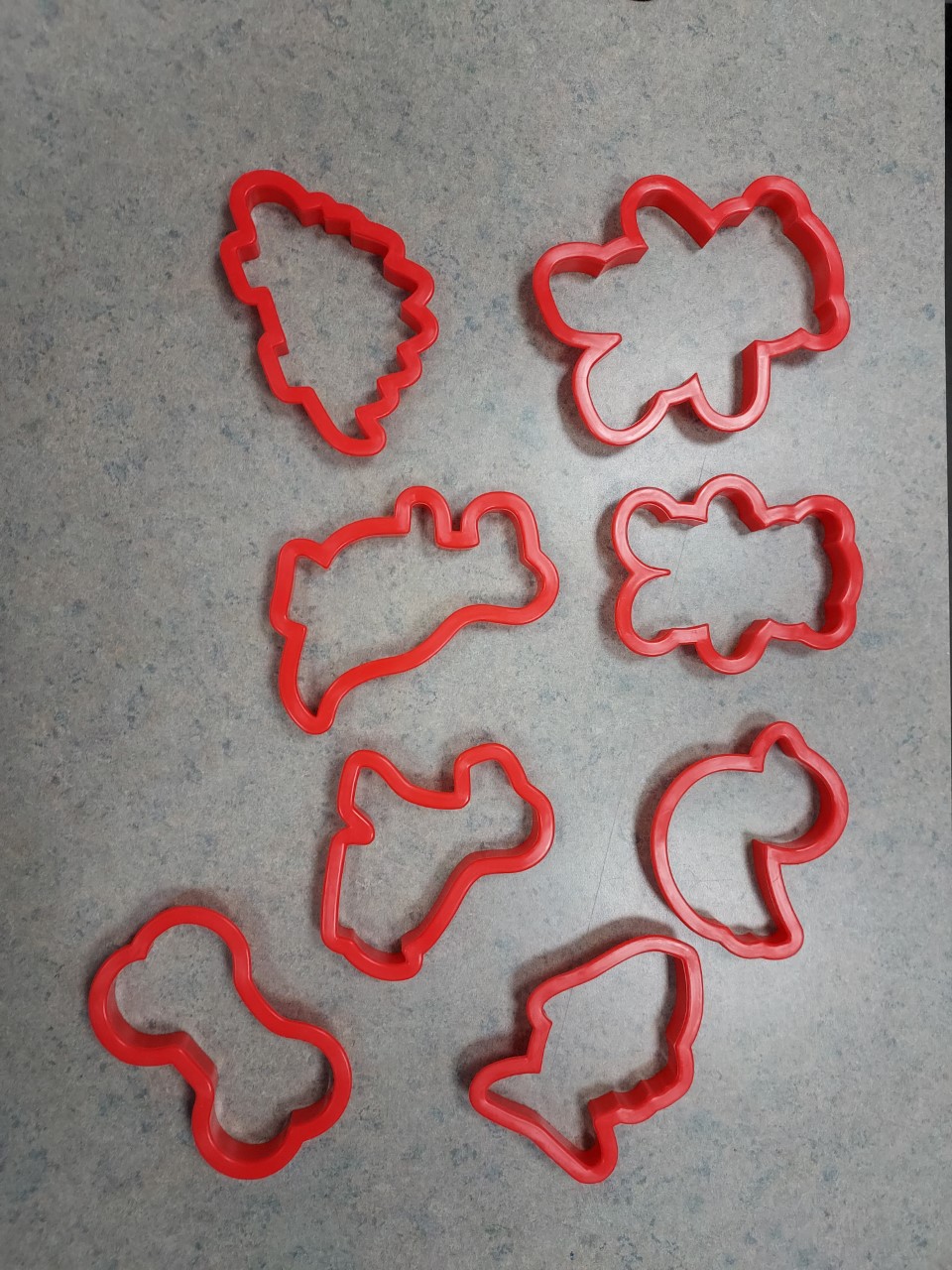 Image of animal shaped cookie cutters
