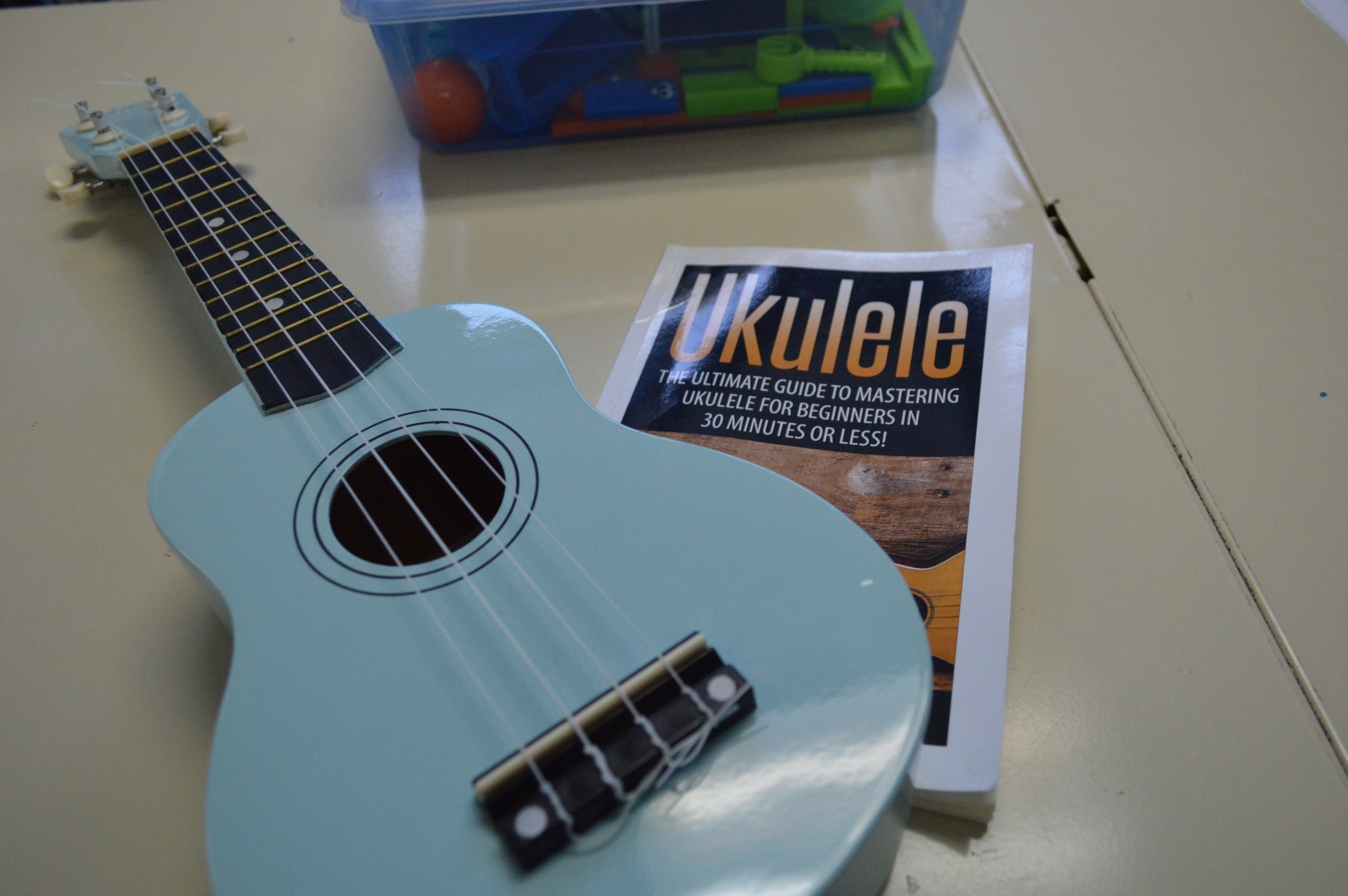 Picture of a ukelele available for check out