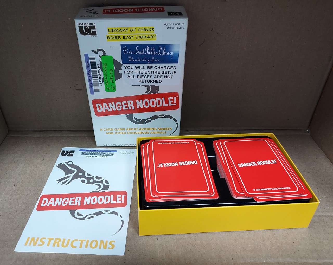 Image of a game called Danger Noodle