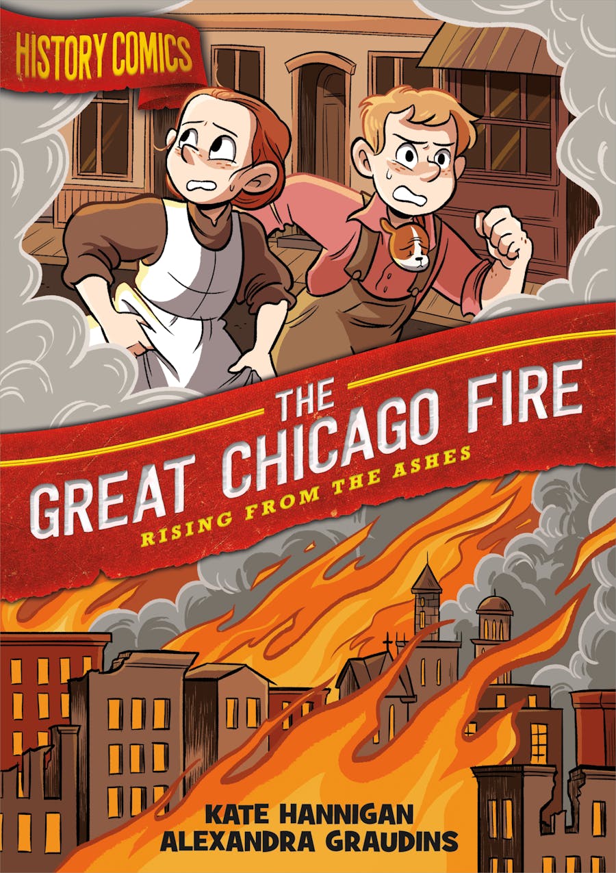 Cover of the comic book The Chicago Fire