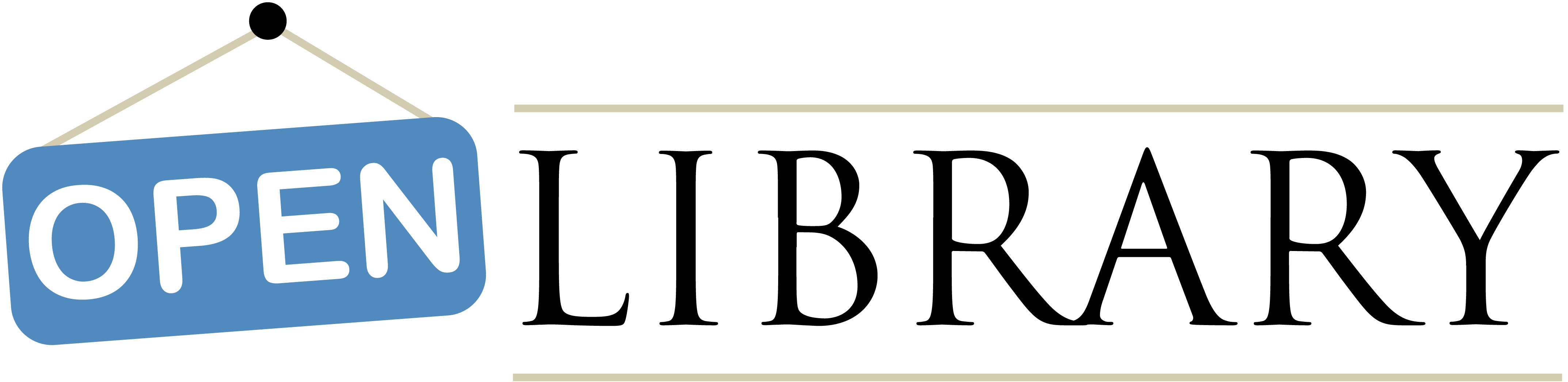 Image featuring the logo of openlibrary.org