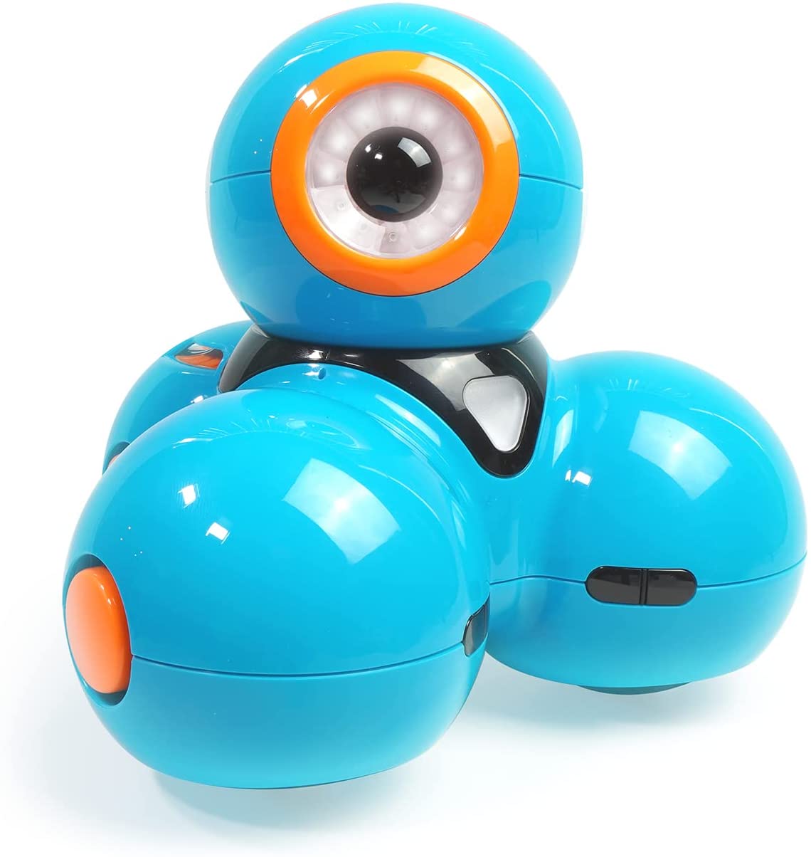 Blue spherical Dash robot toy