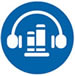 Audiobooks icon graphic