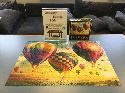Completed hot air balloon puzzle