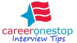Career One Stop Interview Tips logo