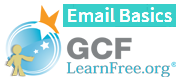 Learn Email Basic GCFLearnFree.org logo