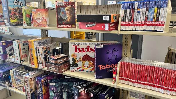 We have the hottest board games and video games. 