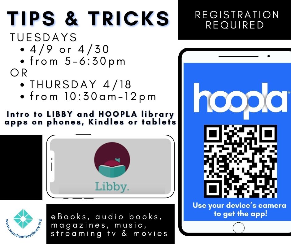 Libby & Hoopla app icons