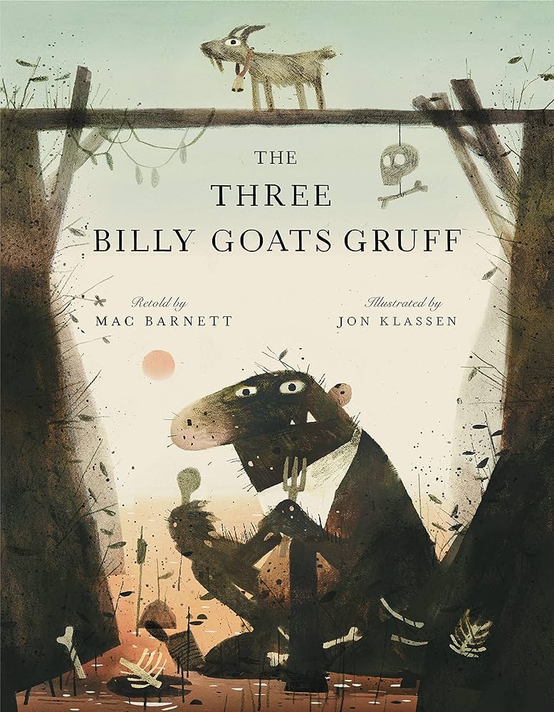 The Three Billy Goats Gruff by Mac Barnett book cover