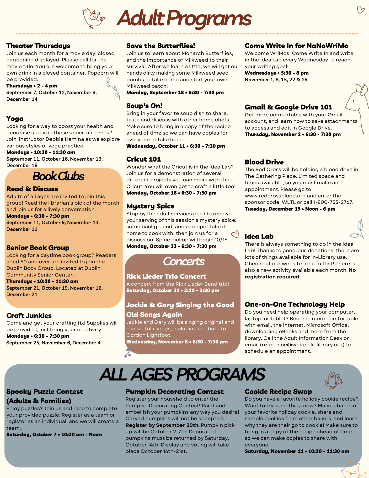 Image of Adult Programs