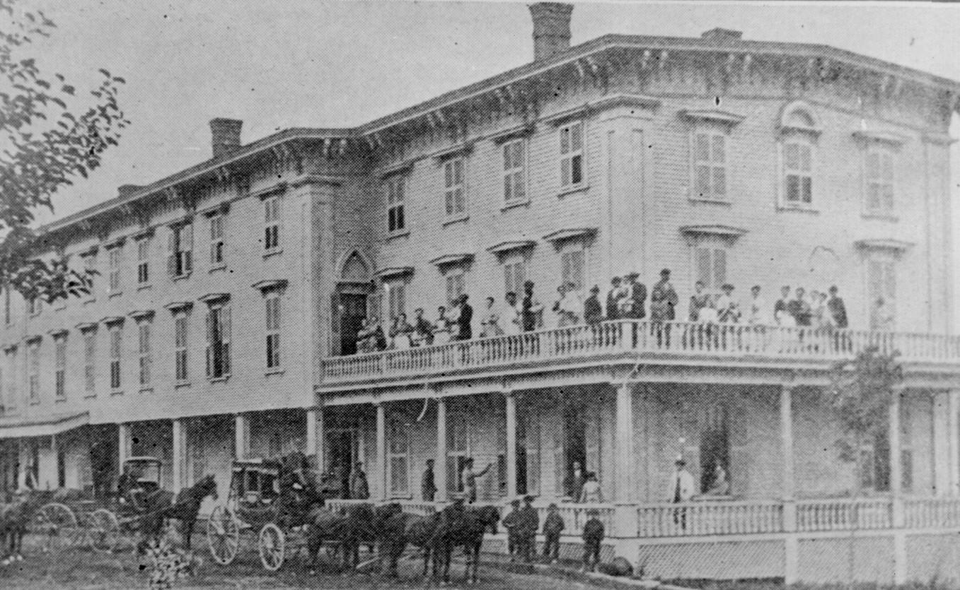 The Whiting House Hotel, circa 1873